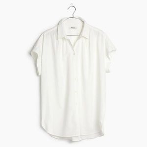 Madewell Central Shirt in Pure White